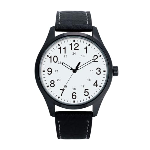 NUOVO Herrenuhr Simulation Quarzuhr wasserdichte Herrenuhr Mode Business Freizeit Herren Designer Uhr Dating Schwarz Klassische Uhr Männer von NUOVO
