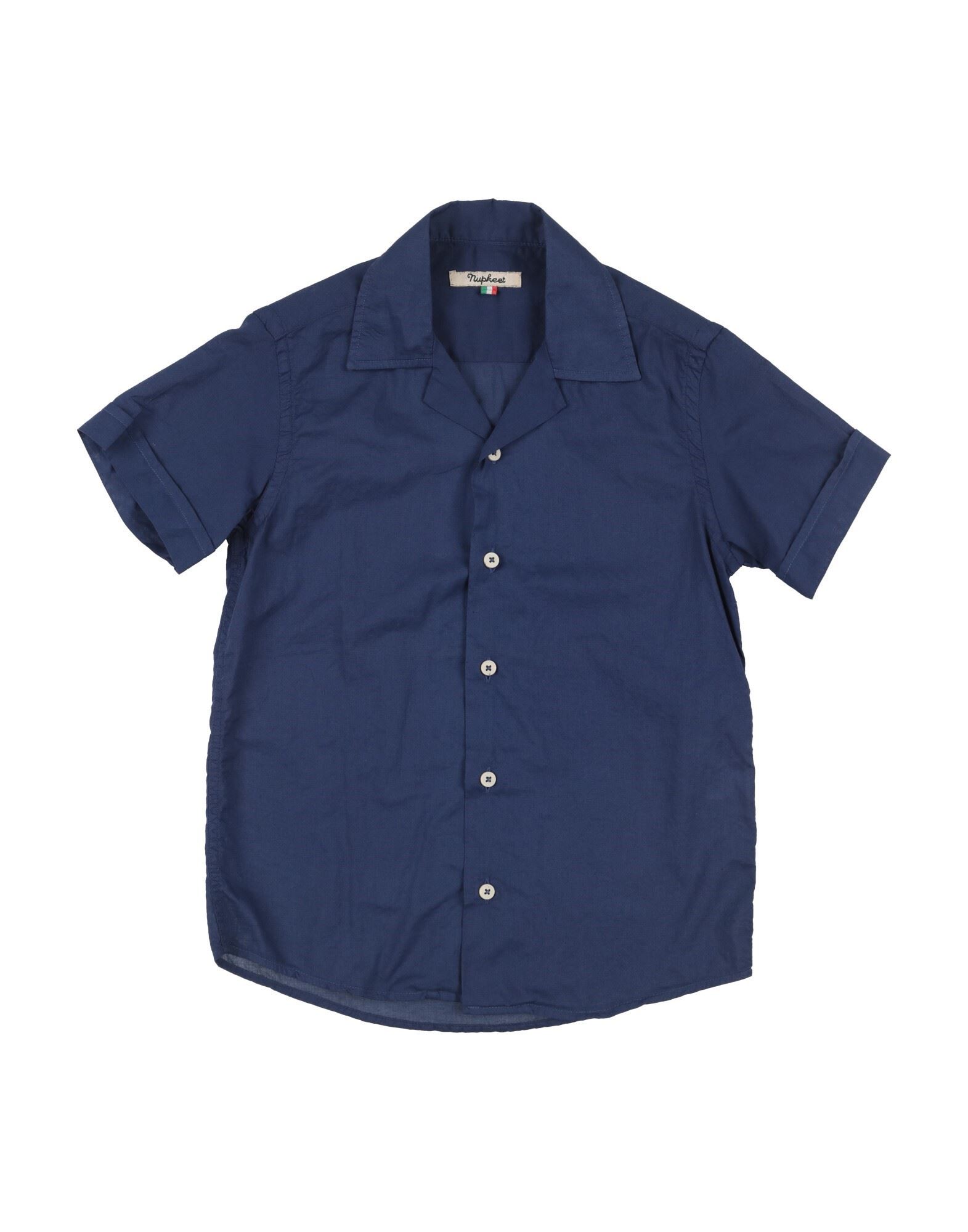 NUPKEET Hemd Kinder Blau von NUPKEET