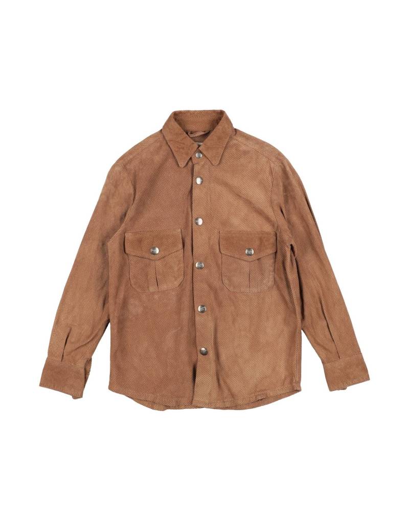 NUPKEET Hemd Kinder Braun von NUPKEET