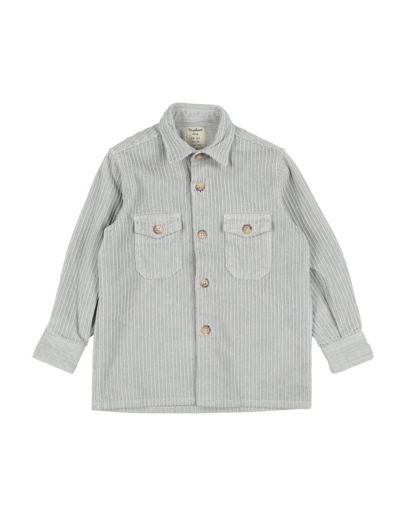 NUPKEET Hemd Kinder Hellgrau von NUPKEET