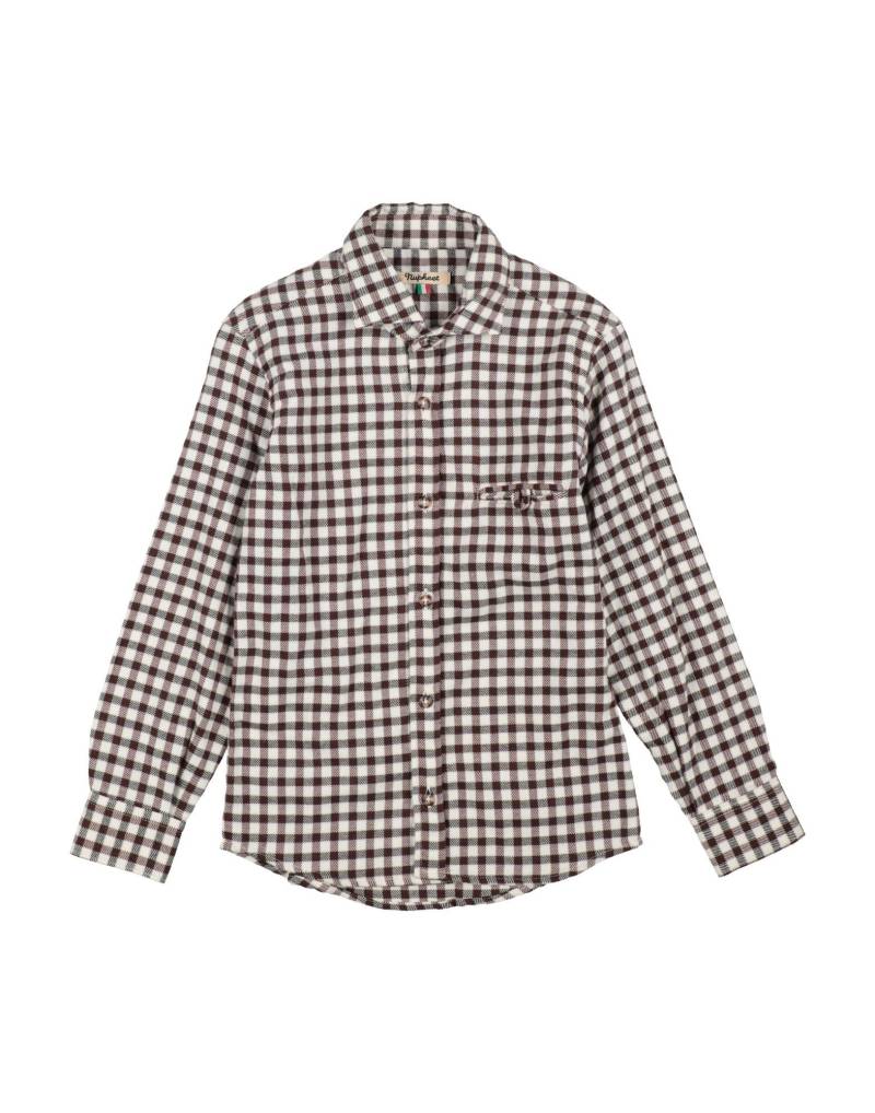 NUPKEET Hemd Kinder Schokobraun von NUPKEET