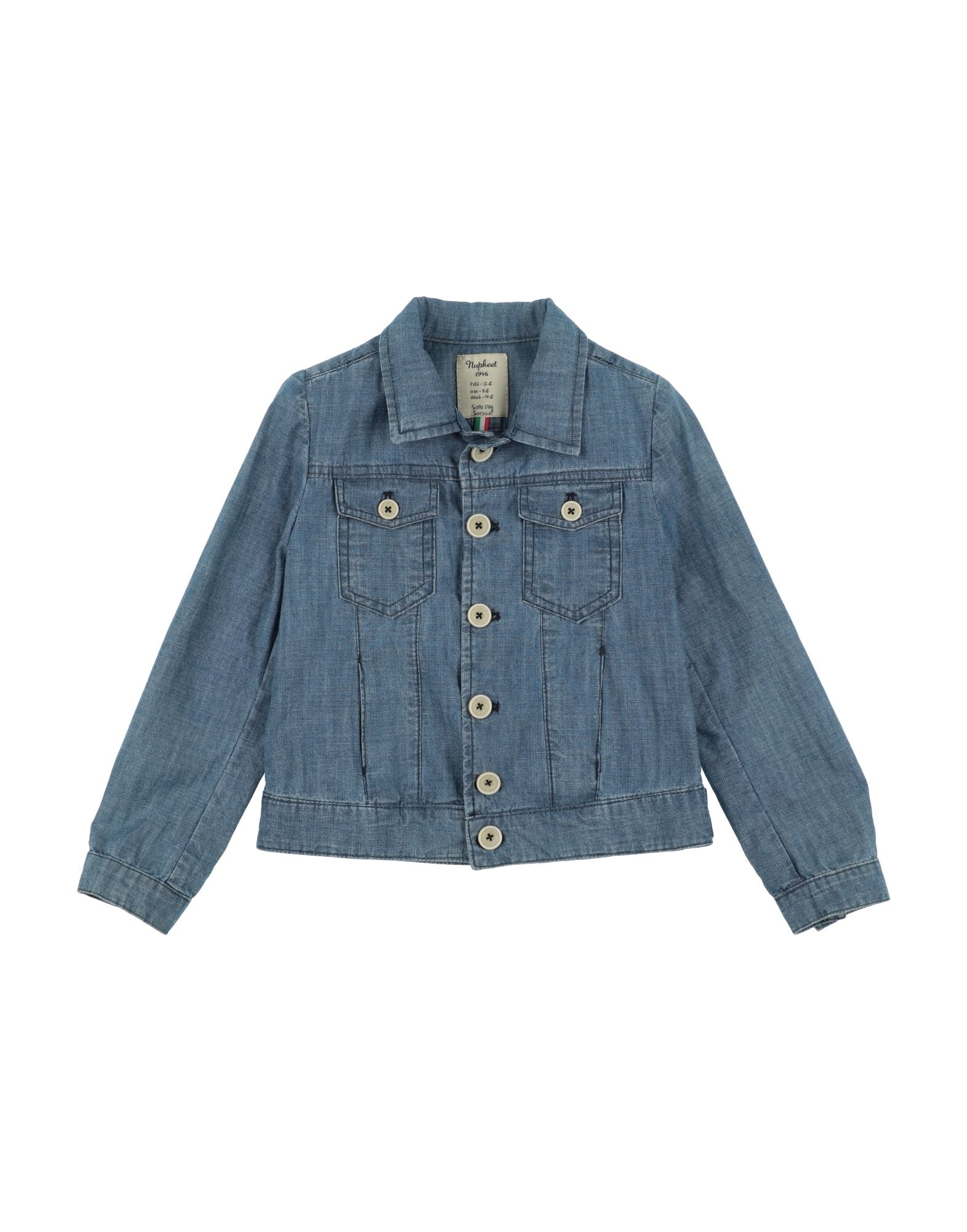 NUPKEET Jeansjacke/-mantel Kinder Blau von NUPKEET