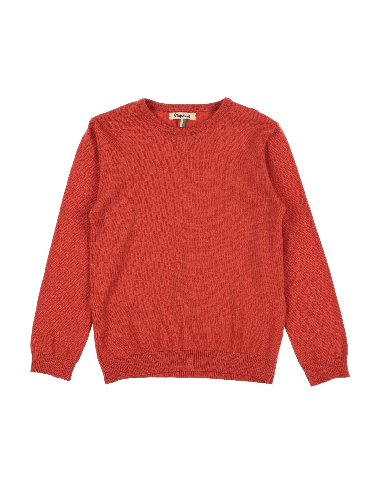 NUPKEET Pullover Kinder Rostrot von NUPKEET