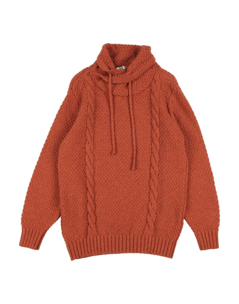NUPKEET Rollkragenpullover Kinder Rostrot von NUPKEET