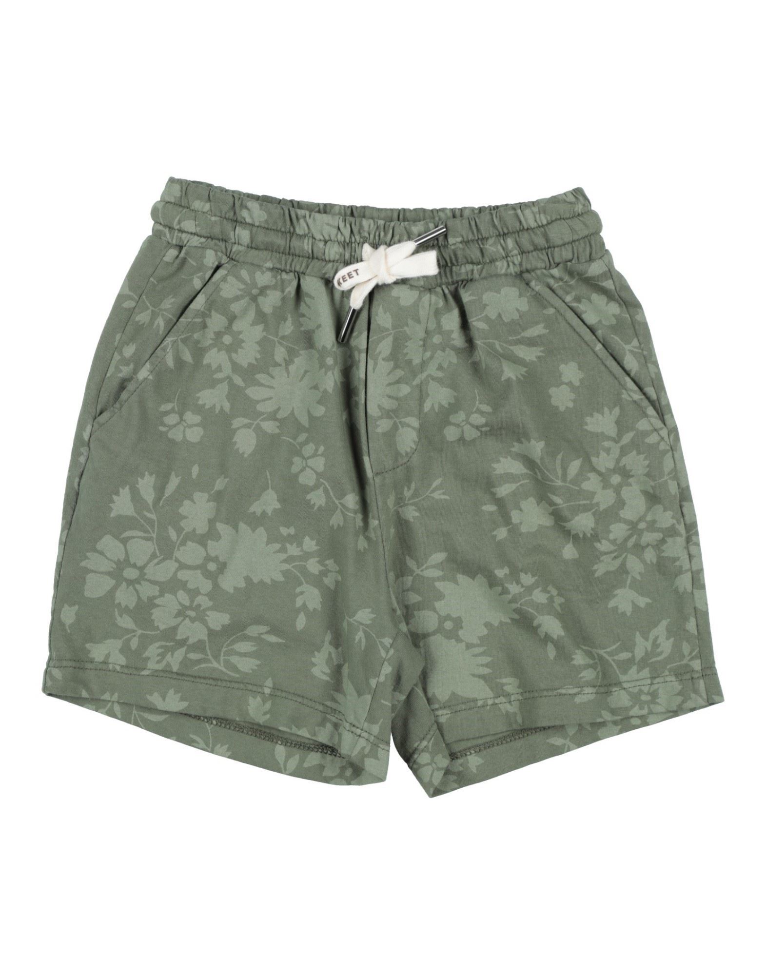 NUPKEET Shorts & Bermudashorts Kinder Militärgrün von NUPKEET