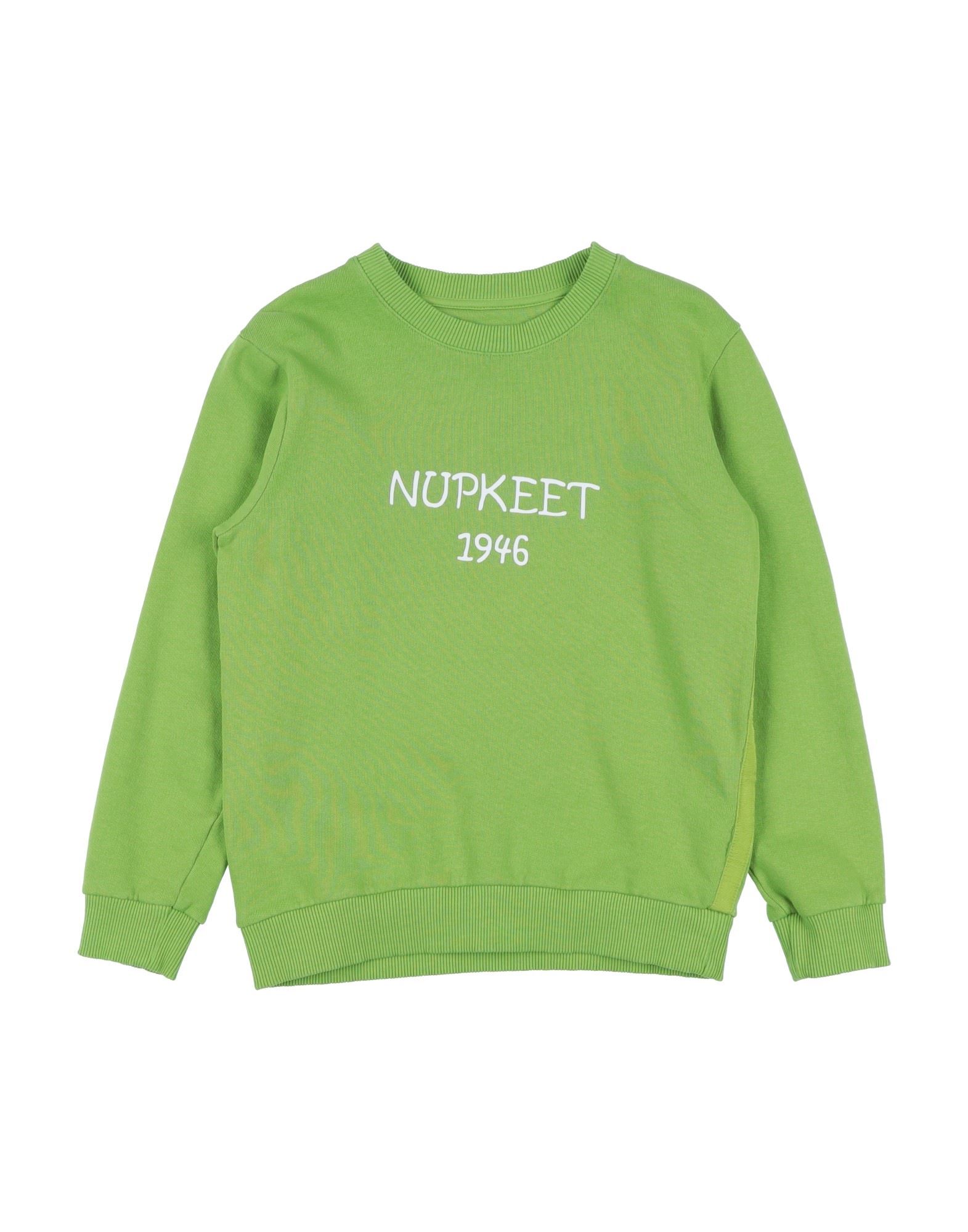 NUPKEET Sweatshirt Kinder Grün von NUPKEET