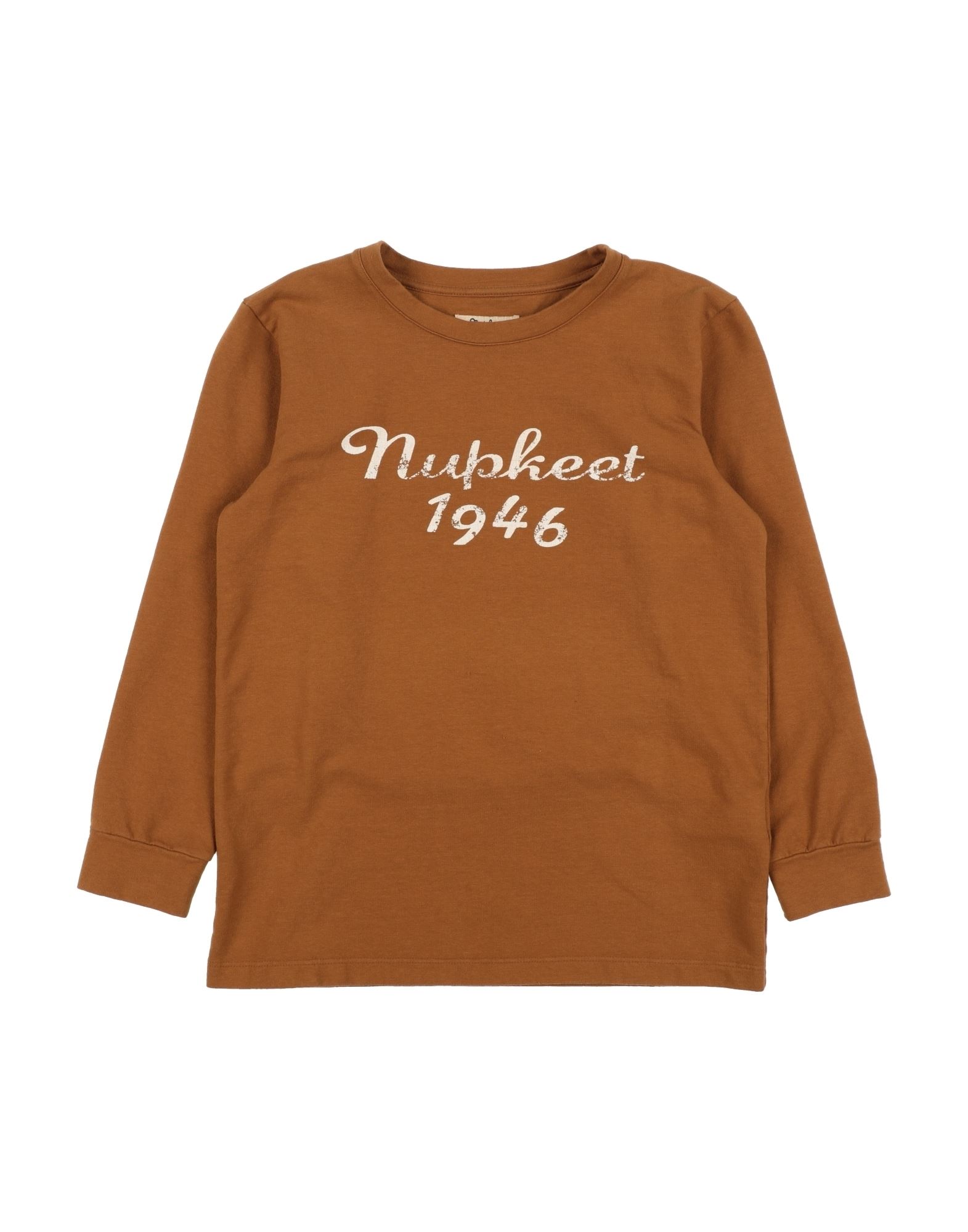 NUPKEET Sweatshirt Kinder Kamel von NUPKEET