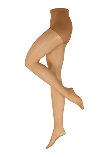 Nur Die Damen Feinstrumpfhose 3-Pack Wie eine zweite Haut Mehrpack - amber Größe 38-40 von Nur Die
