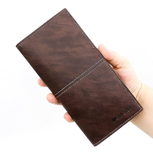 NURCIX Geldbörse Vintage Stil Für Herren Leicht Und Schlank Clutch Kreditkartenetui Geldbörse Herren Geldbörse von NURCIX