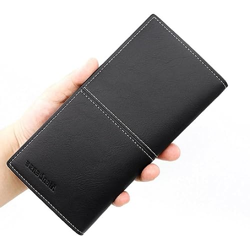 NURCIX Geldbörse Vintage Stil Für Herren Leicht Und Schlank Clutch Kreditkartenetui Geldbörse Herren Geldbörse von NURCIX