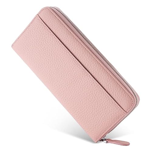 NURCIX Lederbrieftasche Für Damen Und Herren Kreditkarten Clutch Tasche Schwarz/Blau/Braun/Rosa/Weiß/Grau/Grün/Khaki/Orange/Dunkelgrün Karten/dunkelgrün von NURCIX