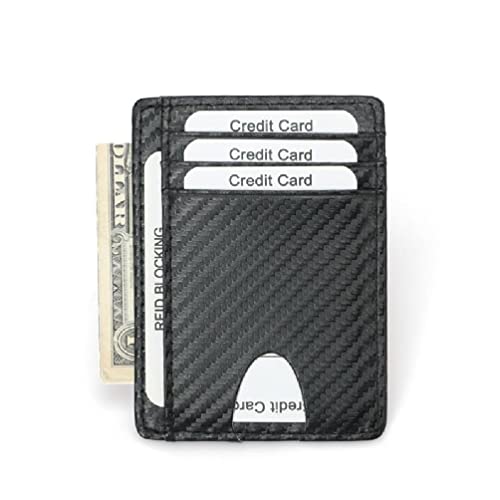 NURCIX Schlanke Blocking Brieftasche Für Kredit Und Ausweiskarten Geldbörse Lässiges Geld Für Etui Für Herren Und Damen Modische Tasche von NURCIX