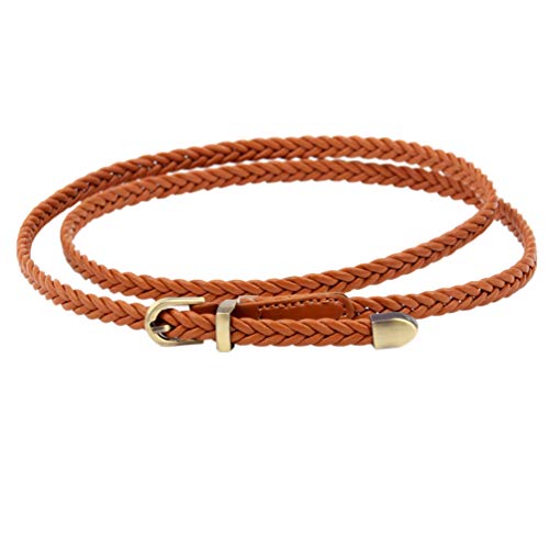 NUREINSS Frauen Geflochtene Taille Gürtel - Dünner Gewebter Bund für Kleid von NUREINSS