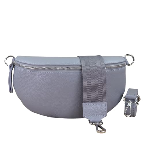 NURPELLE Echtleder Bauchtasche Damen - Stilvolle Gürteltasche mit 2 abnehmbaren/verstellbaren Breiten Gürteln - Crossbody Bag für Frauen-Hochwertige Schultertasche, Vielseitige Alltagstasche-Schwarz NURPELLE Echtleder Bauchtasche Damen - Stilvolle Gürteltasche mit 2 abnehmbaren/verstellbaren Breiten Gürteln - Crossbody Bag für Frauen-Hochwertige Schultertasche, Vielseitige Alltagstasche-Schwarz von NURPELLE HANDMADE n