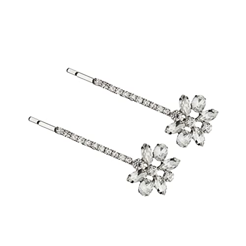 NUSITOU Umweltfreundliche Haaraccessoires Leere Röhren Lose Strass Bobby Haarnadeln Kristalldekor Bobby Pins Für Frauen Bling Bobby Pins Ausgabekarte Kind Koreanische Version von NUSITOU