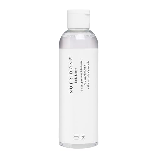 Nutridome Mizellen reinigungswasser Mizellenwasser 200 ml - Zum Abschminken Entfernt wasserfestes Make-up Reinigt Befeuchtet Glättet Micellar water Magnolienstammzellen Hyaluronsäure Ziegenmilch Nutridome Mizellen reinigungswasser Mizellenwasser 200 ml - Zum Abschminken Entfernt wasserfestes Make-up Reinigt Befeuchtet Glättet Micellar water Magnolienstammzellen Hyaluronsäure Ziegenmilch von NUTRIDOME