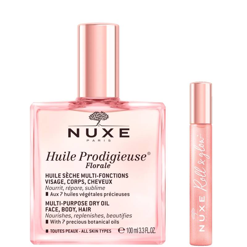 NUXE Huile Prodigieuse Florale Multi Purpose Dry Oil 100ml & Roll On von NUXE