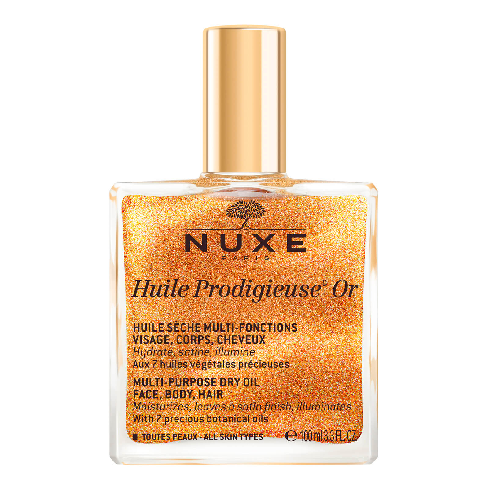 NUXE Huile Prodigieuse Golden Shimmer Multi-Purpose Dry Oil 100ml von NUXE