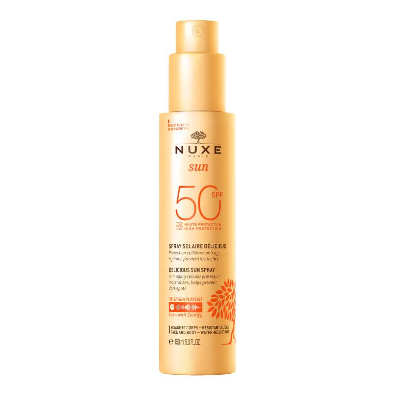 Nuxe Face and Body Delicious Sun Spray SPF 50 150ml von NUXE