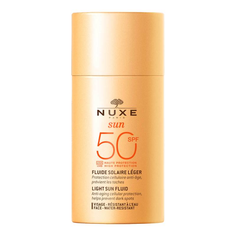 NUXE Sun LSF 50 Leichtes Gesichtsfluid 50 ml von NUXE