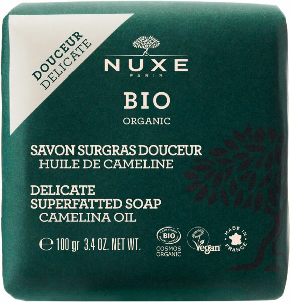 Nuxe Bio rückfettende Seife für zarte Haut 100g von NUXE