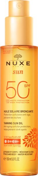 Nuxe Sun Sonnenöl Gesicht & Körper LSF 50 150 ml von NUXE