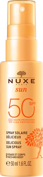 Nuxe Sun Sonnenspray Gesicht & Körper LSF 50 50 ml von NUXE