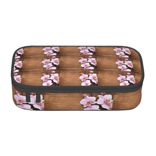 NUYFVG Federmäppchen mit großem Fassungsvermögen und mehreren Fächern, bedruckt, wasserabweisend, Polyester, Schulbedarf-Organizer (quadratisches Design) von NUYFVG