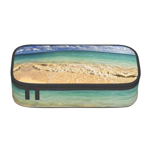 NUYFVG Federmäppchen mit großem Fassungsvermögen und mehreren Fächern, bedruckt, wasserabweisend, Polyester, Schulbedarf-Organizer (quadratisches Design) von NUYFVG