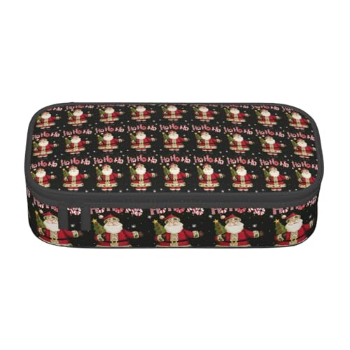 NUYFVG Federmäppchen mit großer Kapazität und mehreren Fächern, bedruckt, wasserabweisend, Polyester, Schulbedarf-Organizer (quadratisches Design) von NUYFVG