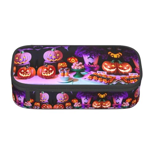 NUYFVG Spezielles Federmäppchen für Halloween, Karneval, Party, großes Fassungsvermögen, bietet Platz für Stifte, Bleistifte und kleines Zubehör NUYFVG Spezielles Federmäppchen für Halloween, Karneval, Party, großes Fassungsvermögen, bietet Platz für Stifte, Bleistifte und kleines Zubehör von NUYFVG