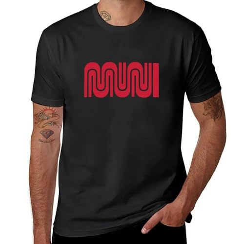 Muni Worm - SF Icons T-Shirt T-Shirt Short Anime Clothes Kawaii Clothes Edition t Shirt t Shirts for Men Graphic Black XL von NUmaiTUA