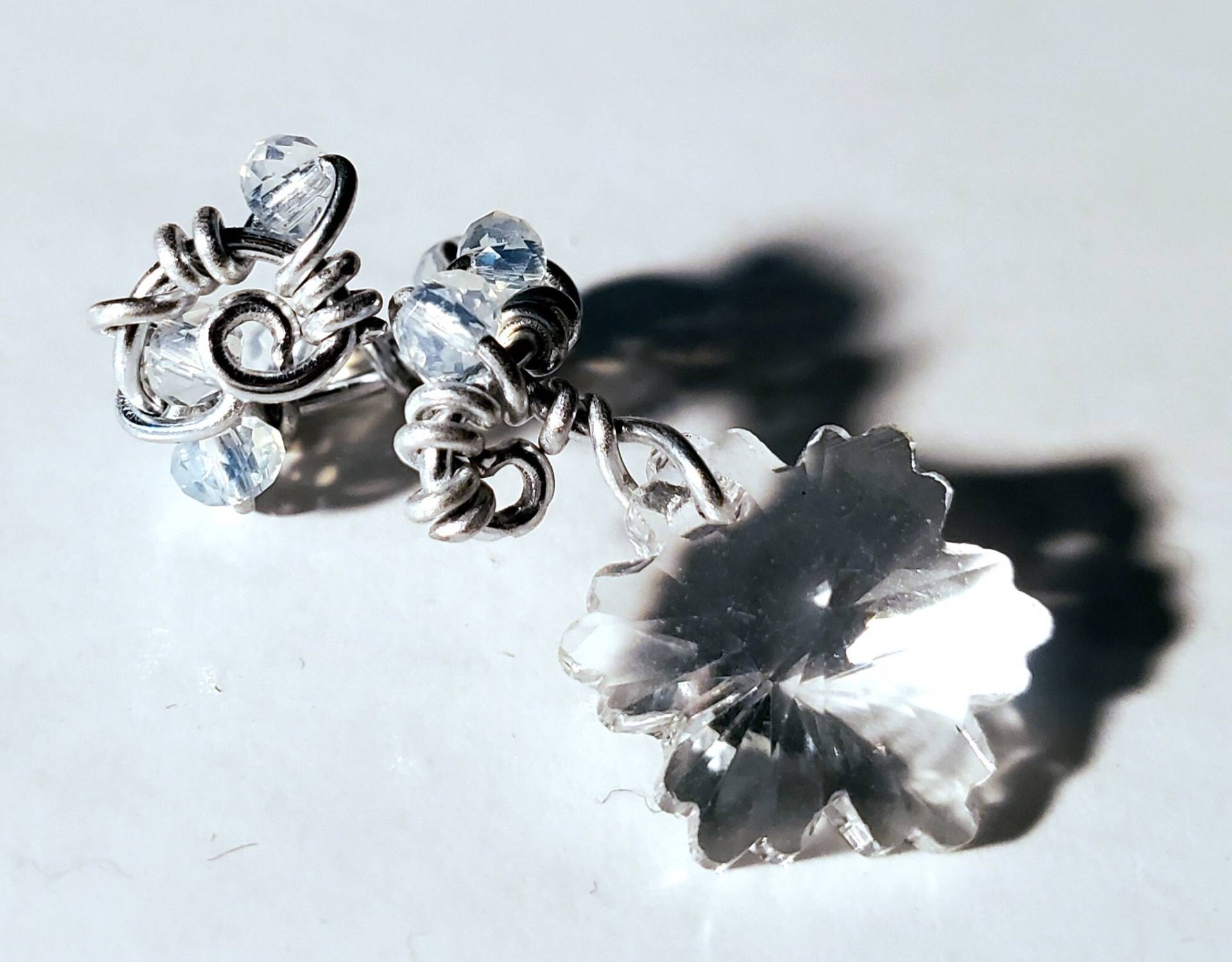 Glitzernde Feen-Schneeflocke Dread Perle - Einzel | 1 Stück Geflochtener Silberner Aluminiumdraht Perlen Für Dreadlocks, Dreads, Haargeflechte Glitzernde Feen-Schneeflocke Dread Perle - Einzel | 1 Stück Geflochtener Silberner Aluminiumdraht Perlen Für Dreadlocks, Dreads, Haargeflechte von NVCL3ARBVTT3RFLY