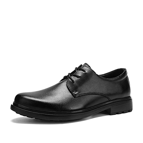 NVNVNMM Schuhe Big Size Genuine Leather Men Oxford Shoes Wedding Male Dress Shoes Social Chaussure Homme Office Formal Shoes(Size:7.5) von NVNVNMM