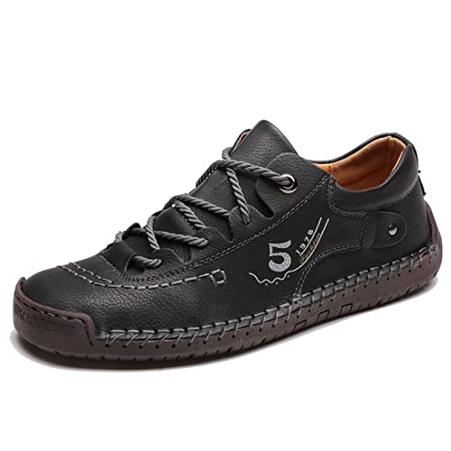 NVNVNMM Schuhe Men Casual Shoes Spring Summer Sneakers for Men Breathable Shoes Male Shoes(Color:Black,Size:10) von NVNVNMM