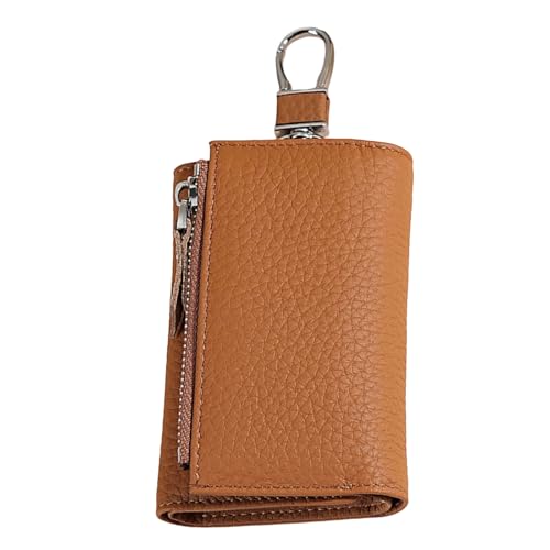 Aufbewahrungstasche Mode Einfache Brieftasche Tragbare Hülle Kleingeld Geldbörse Münze Frauen Geldbörse Multifunktionale Aufbewahrungstasche Tragbar Kleingeld, braun, Mass Beauty von NVOQILIN