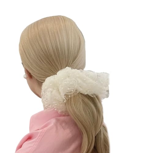 Bequeme Rosen-Haargummis für Damen, groß, elastisch, französisches Haar, Haargummis, weiches Haar-Zubehör Bequeme Rosen-Haargummis für Damen, groß, elastisch, französisches Haar, Haargummis, weiches Haar-Zubehör von NVOQILIN