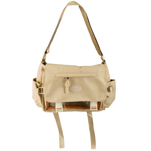 Damen-Umhängetasche mit großem Fassungsvermögen, lässige Schultertasche, japanischer Stil, Einkaufstasche, Kuriertasche für Ttavel, japanischer Stil, Crossbody für Damen, Schultertasche, Ita von NVOQILIN