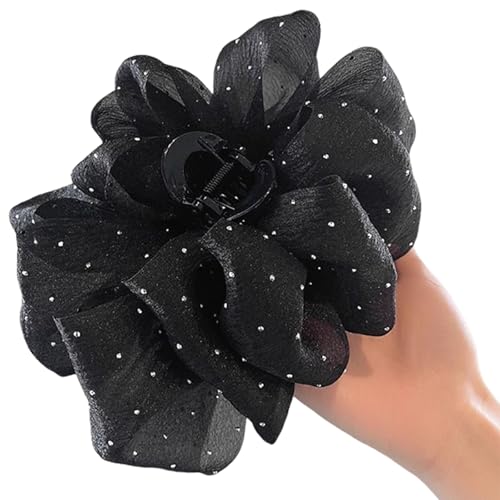 Elegante Schleifen-Haarklammern, stilvolle große Haarspangen für dünne und dicke trendige Styling-Accessoires für Frauen, Schleifen, Kralle, dünn, dick von NVOQILIN