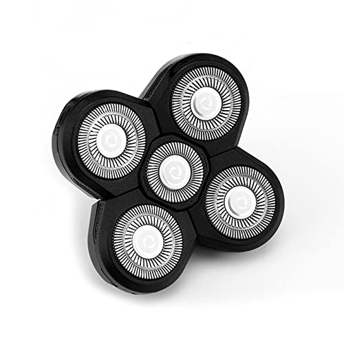 Ersatz für Kopfrasierer 5/6/7/8 Köpfe Bart-Haar-Ersatz für kahlköpfige Männer Interf von NVOQILIN