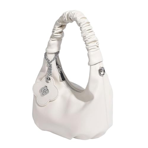 NVOQILIN Casual Dumpling Purse Clutches Shoulder Purse Handbag Shoulder Bag For Women Crossbody Bag With Removable Straps Gifts Women's Handbag, weiß, One Size NVOQILIN Casual Dumpling Purse Clutches Shoulder Purse Handbag Shoulder Bag For Women Crossbody Bag With Removable Straps Gifts Women's Handbag, weiß, One Size von NVOQILIN