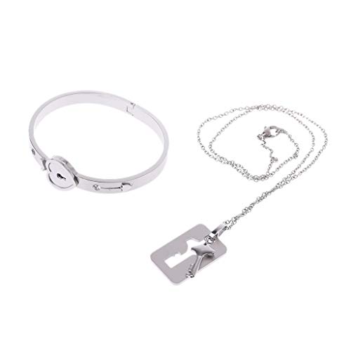 NVOQILIN Couple For Steel Armreif & For Pendant Necklace Love S Damen Leder von NVOQILIN