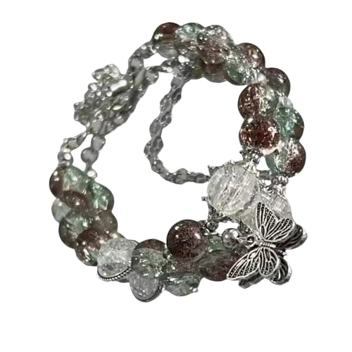 NVOQILIN Handgefertigtes Schmetterlings-Mode-Accessoire für Frauen mit eleganten Designs für besondere Anlässe, den täglichen Gebrauch, handgefertigter Schmuck, Einheitsgröße, Wie beschrieben von NVOQILIN