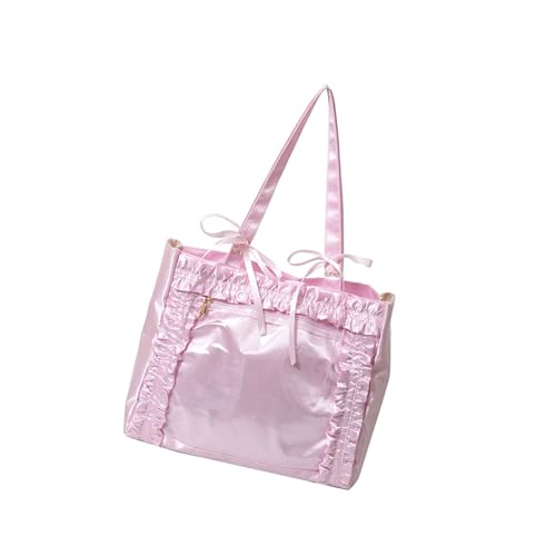 NVOQILIN Itabag Schultertasche Mode Handtasche Satchel Geldbörse Anime Display Tasche für Cosplay Party Shopping Schleifen Itabag Toted Ita Shoulder, B, One Size von NVOQILIN