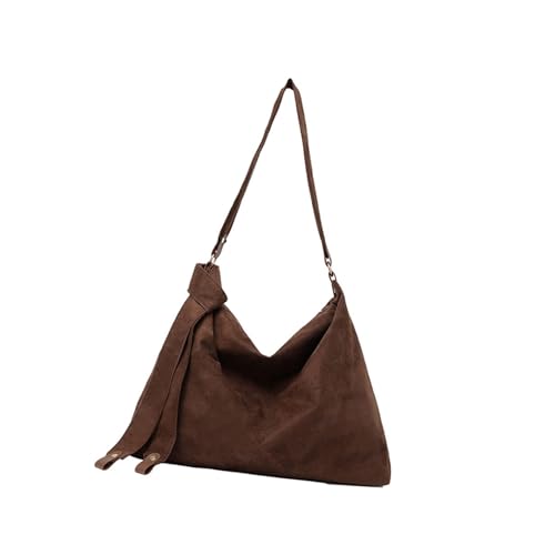 NVOQILIN Kuriertasche mit großem Fassungsvermögen für Damen, stilvolle Reise, trendig, Crossbody, Pendeln, Retro-Schultertasche, stilvolle Umhängetasche für Damen, große Kapazität, Schultertasche von NVOQILIN