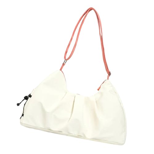 Nylon Turnbeutel mit Schuhfach Reisehandtasche Yogatasche Gym Duffels Tasche Weekender mit verstellbaren Riemen Tragetasche Schulter, D, Mass Beauty von NVOQILIN