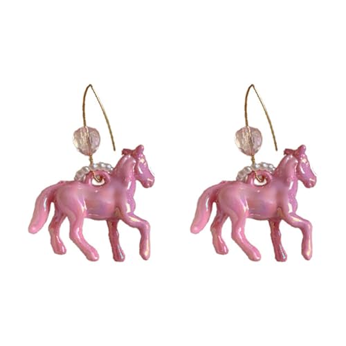 Ohrhänger mit Pferdemotiv, Kunstharz, Tierohranhänger, auffällig, stilvolles Ohr-Accessoire für Modeliebhaber, vielseitiger Modeschmuck, 1, Harz, Legierung, Nein Ohrhänger mit Pferdemotiv, Kunstharz, Tierohranhänger, auffällig, stilvolles Ohr-Accessoire für Modeliebhaber, vielseitiger Modeschmuck, 1, Harz, Legierung, Nein von NVOQILIN