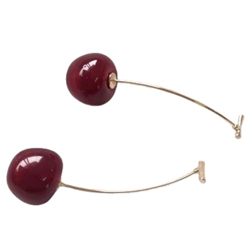 Rötungen Obst Anhänger Ohrringe Lange Mode Accessoire Multifunktional Obst Designs Für Party Date Casual Wear Frauen Mode, S, Wie beschrieben, Wie beschrieben von NVOQILIN