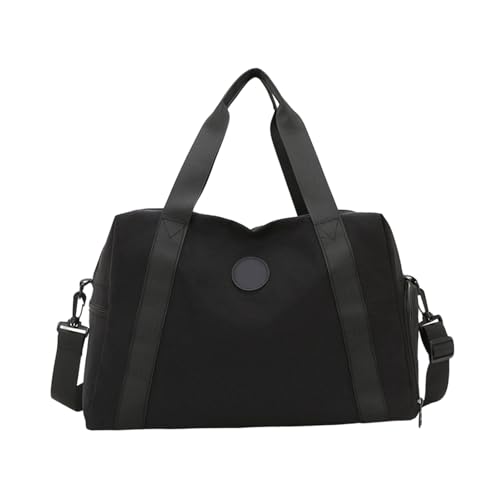 Turnbeutel Große Kapazität Reisetasche Gepäck Fitness mit Trocken- und Nasstrennung Übernachtung Weekender Gym Große Kapazität Reise Training Trocken Nass Trennung Fitness, Schwarz , Mass Beauty von NVOQILIN