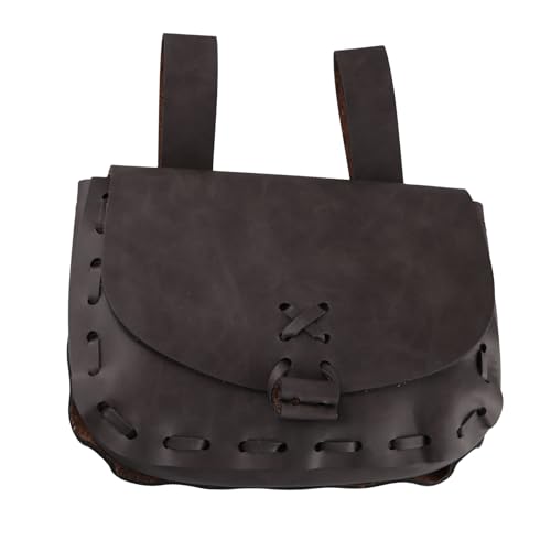 Vintage Mittelalter Hüfttasche Hüfttasche PU Leder Mittelalter Geprägte Gürteltasche Gürtel Münztasche Vintage Tasche Handgemachte Leder Taille Geldbörse, coffee, Einheitsgröße Vintage Mittelalter Hüfttasche Hüfttasche PU Leder Mittelalter Geprägte Gürteltasche Gürtel Münztasche Vintage Tasche Handgemachte Leder Taille Geldbörse, coffee, Einheitsgröße von NVOQILIN